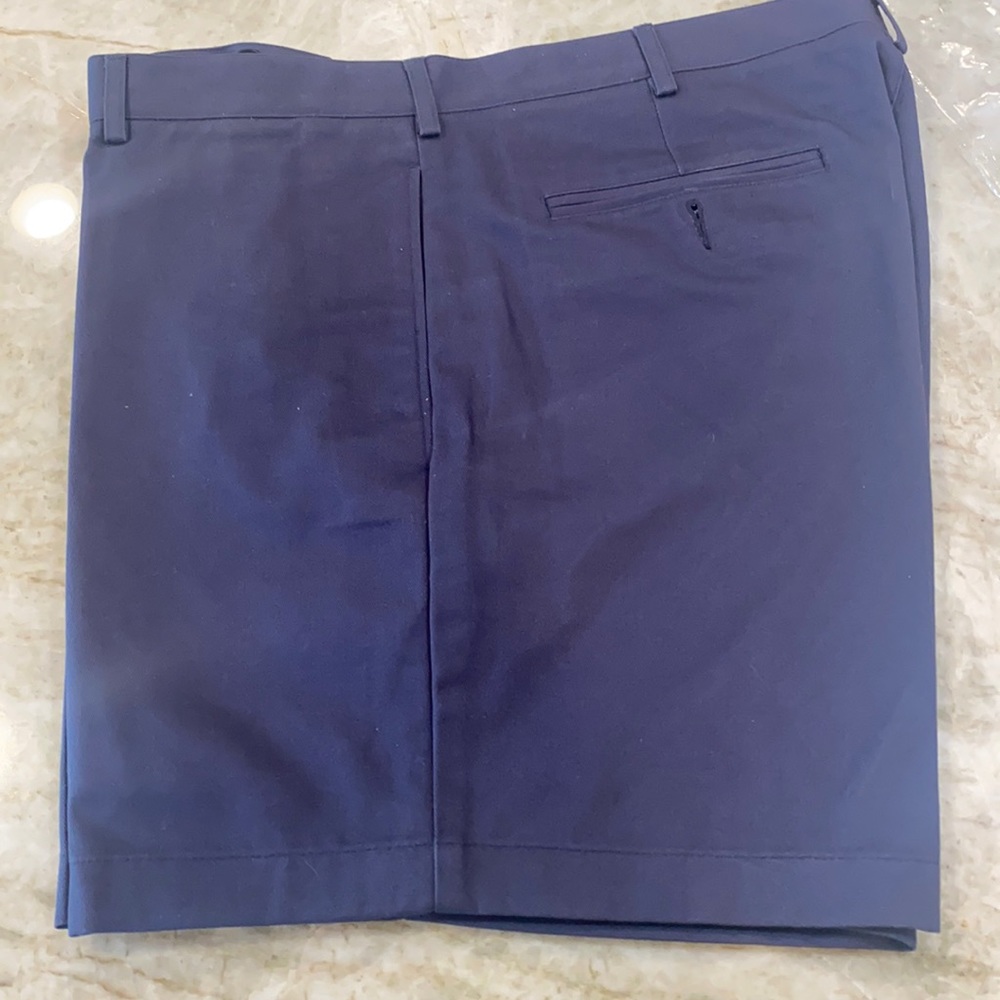 Lands End navy shorts men